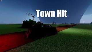 Town Got Hit By A Mile Wide Tornado Roblox | Twisted