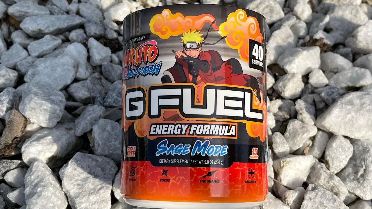 Naruto Sage Mode GFUEL Flavor Review!