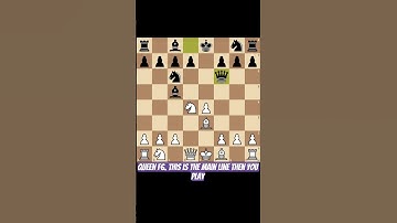 Scotch opening chess traps (30) #chess #chesstraps #learnchesstrapin30seconds