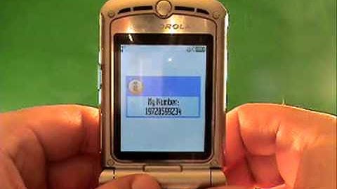 How To Unlock A Fido Motorola RAZR2 V9