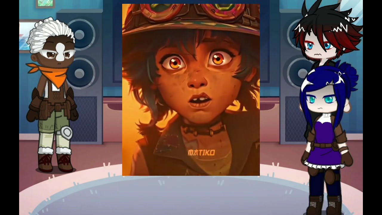 Arcane characters react to Jinx / part 2 (◍•ᴗ•◍) #arcane #jinxarcane #jinx #gachalife #gacha