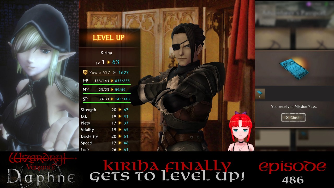 Renewing Mission Pass Again and Kiriha Finally Levels — Wizardry