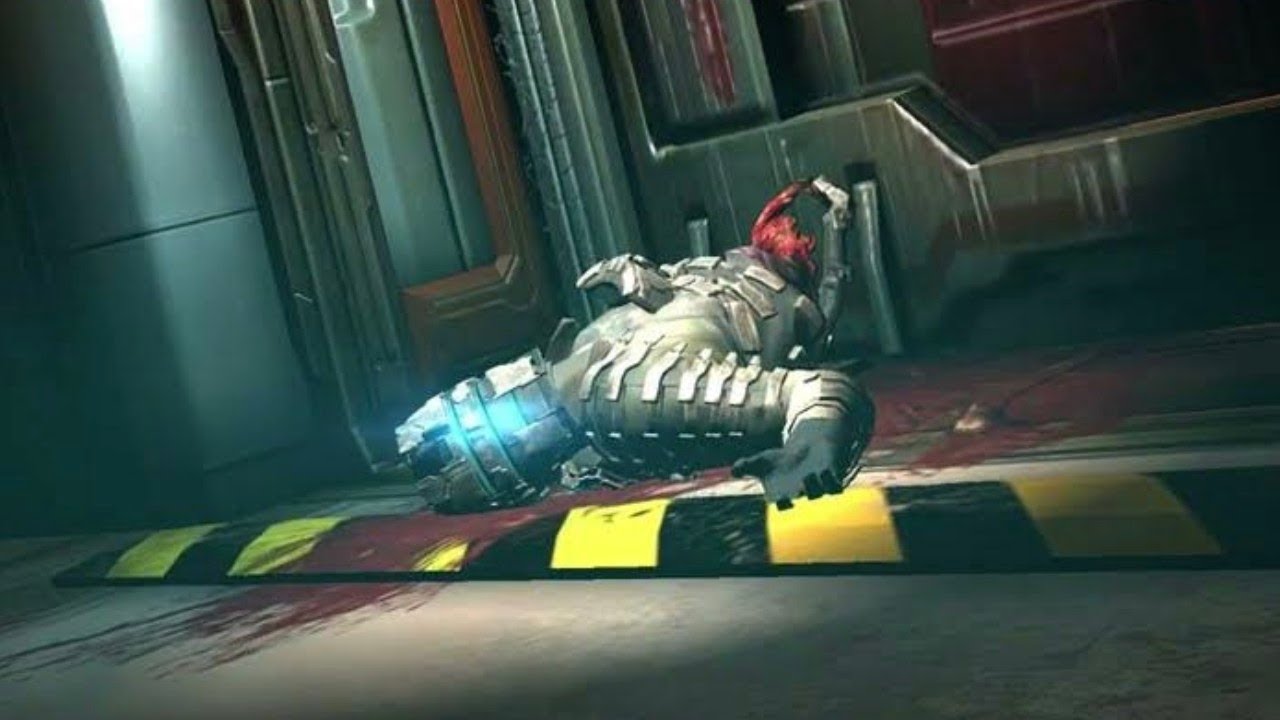 Crushed by Door Death Animation (1) - Dead Space 2 (HD, 60 FPS)