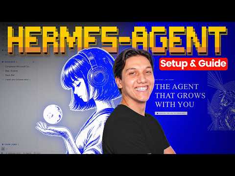 Hermes Agent Tutorial: Beginner to Pro In 13 Minutes (Full Setup) thumbnail