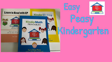 Easy Peasy Kindergarten| Homeschool Curriculum| Walkthrough
