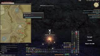 Final Fantasy XIV / 14. Map Location 2023. Dimythrite Ore - Miner