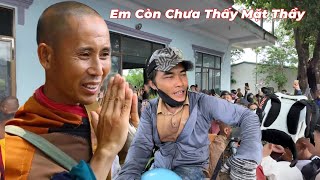 Nhói Lòng Với Những Tâm Sự Của Anh Thổi Bụi Trước Thầy Minh Tuệ