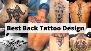 Back Body Tattoo Design Back Tattoos For Men Simple Back Tattoos For Guys - Lets Style Buddy