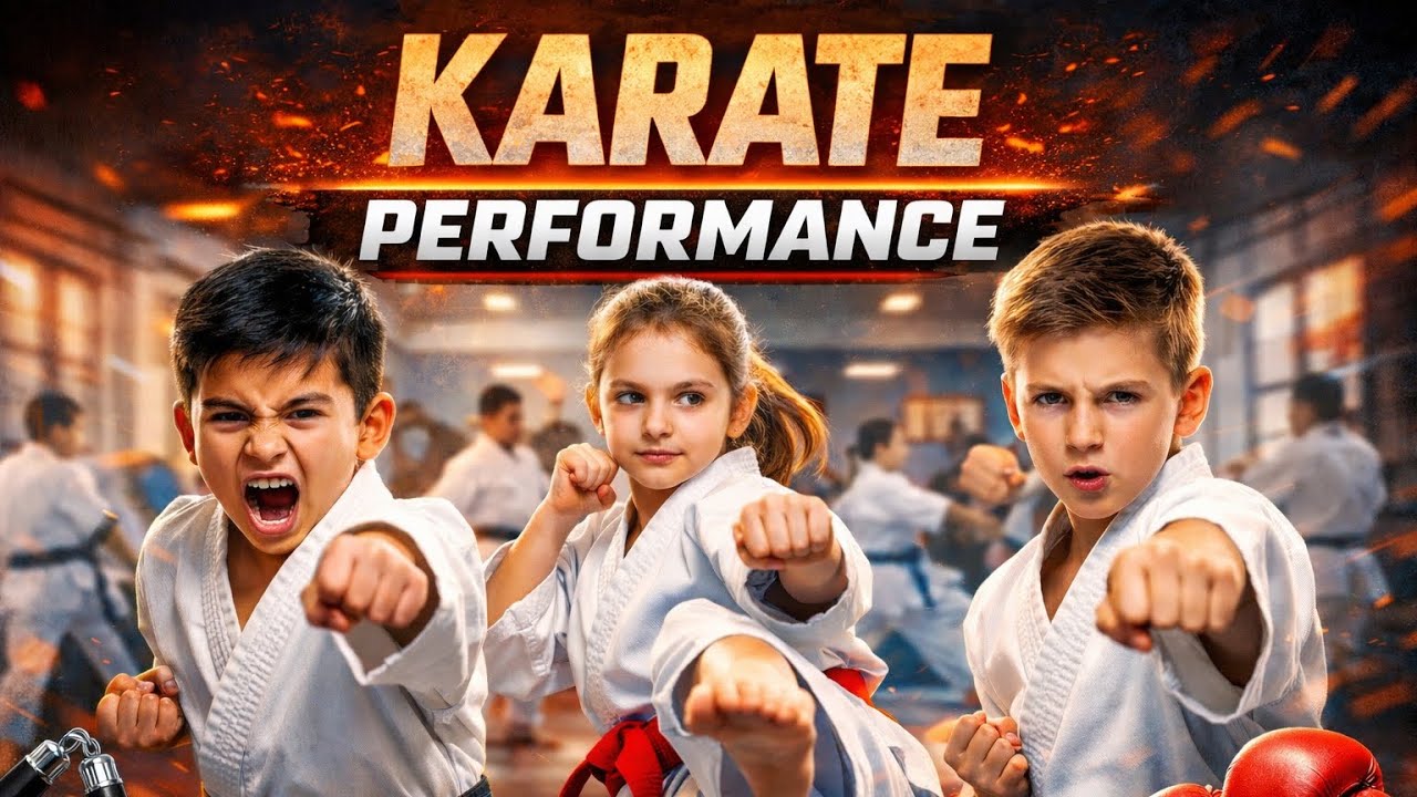 	Amazing Karate Performance by Students | Martial Arts Training in Action