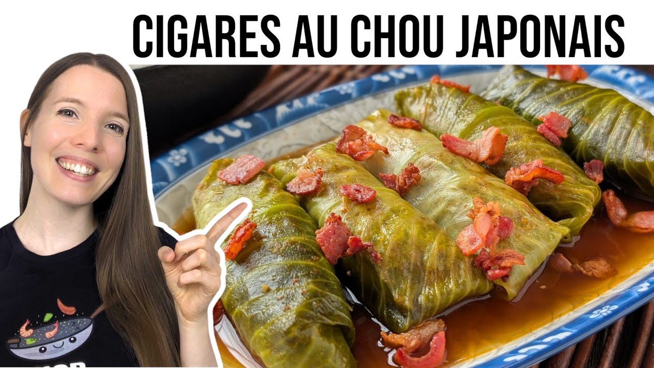 RECETTE FACILE: Choux Farcis à la Japonaise -  HOP DANS LE WOK
