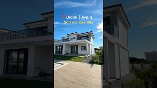 Didim Hi̇sarda 500 M2 Arsa Içinde Satılık Tam Müstakil Villa
