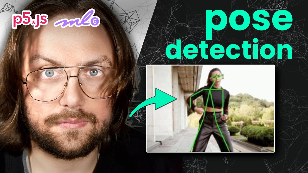 POSE DETECTION con l'AI - p5js ml5 tutorial - YouTube