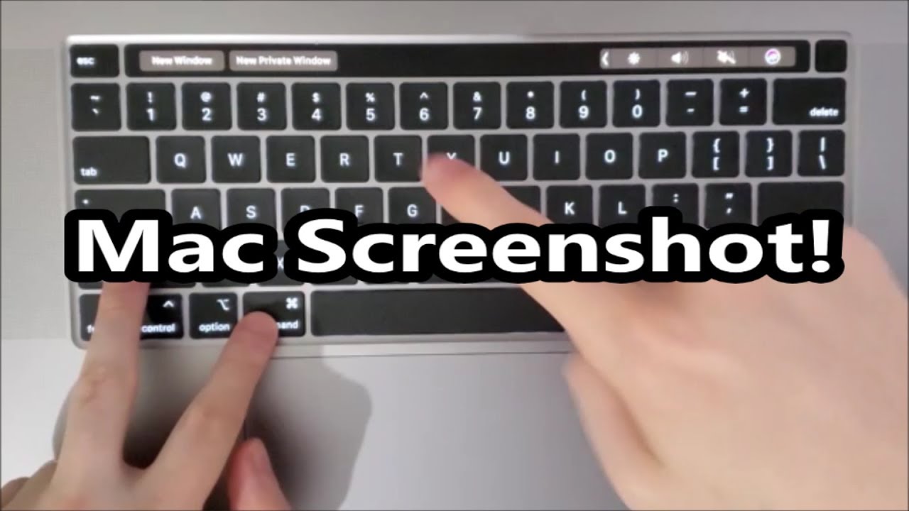 how to screenshot on a macbook pro 2020