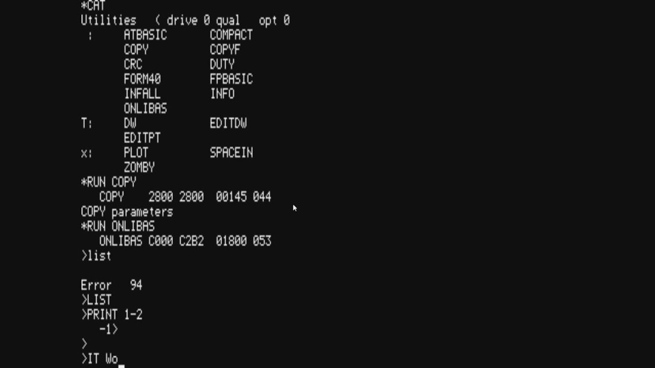 Acorn System 5 [DOS Test] (1982) Acorn - YouTube