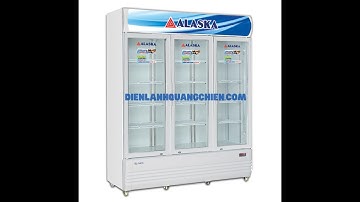 Mua Bán Thanh Lý Tủ Mát Alaska SL-14C3 3 Cánh 1400 Lít Bán Trái Cây Nhập Khẩu, Nước Ngọt, Sữa Tươi