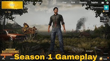 PUBG MOBILE SEASON 1 GAMEPLAY | WHEN THERE WAS NO HACKER, NO LAG, NO BUG
