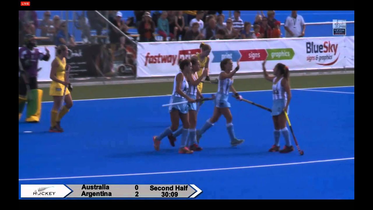 Gol de Carla Rebecchi - 6 Naciones NZL - Argentina 3 - Australia 0