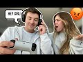 GAMING WITH GIRLS ONLINE TO SEE HOW MY GIRLFRIEND REACTS! *HILARIOUS*