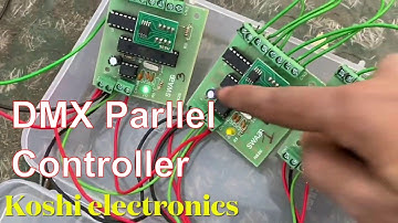 Pixel led DMX ( multi port ) parallel controller connection