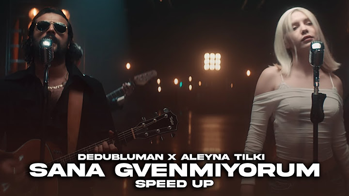 Dedublüman x Aleyna Tilki - Sana Güvenmiyorum | Speed Up