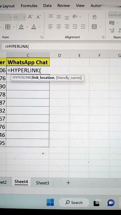 Send WhatsApp Message Through Excel 🔥 | Try This Awesome Excel Trick ‼️ #shorts #msexcel #bytetech