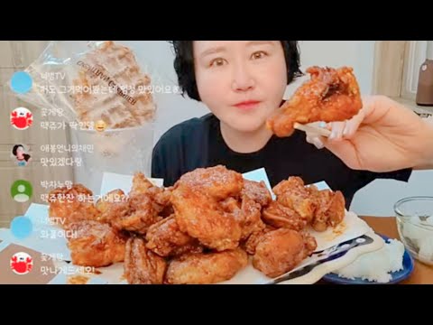 교촌치킨 <strong>레드윙</strong>❤️🍗🍖 ㅣ 초코크로플🥐🍩
