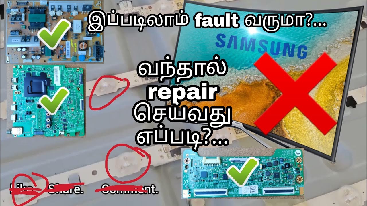 samsung led tv repair backlight repair ua40f5500ar waste of money