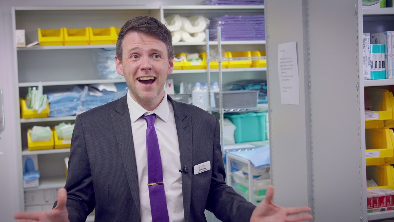 Working as the Supply Chain Manager at St Josephs