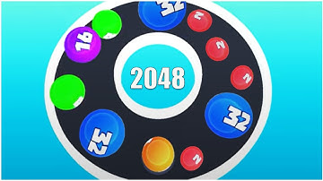 Merge Balls 2048 - Gameplay Walkthrough - Max Levels (Lvl 1-15)