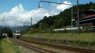 EF63-25運転体験走行シーン