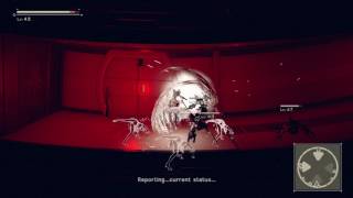 Nier: Automata Route C - Bunker: Escape The Bunker Infected Yorha Units Fight, Defend Commander