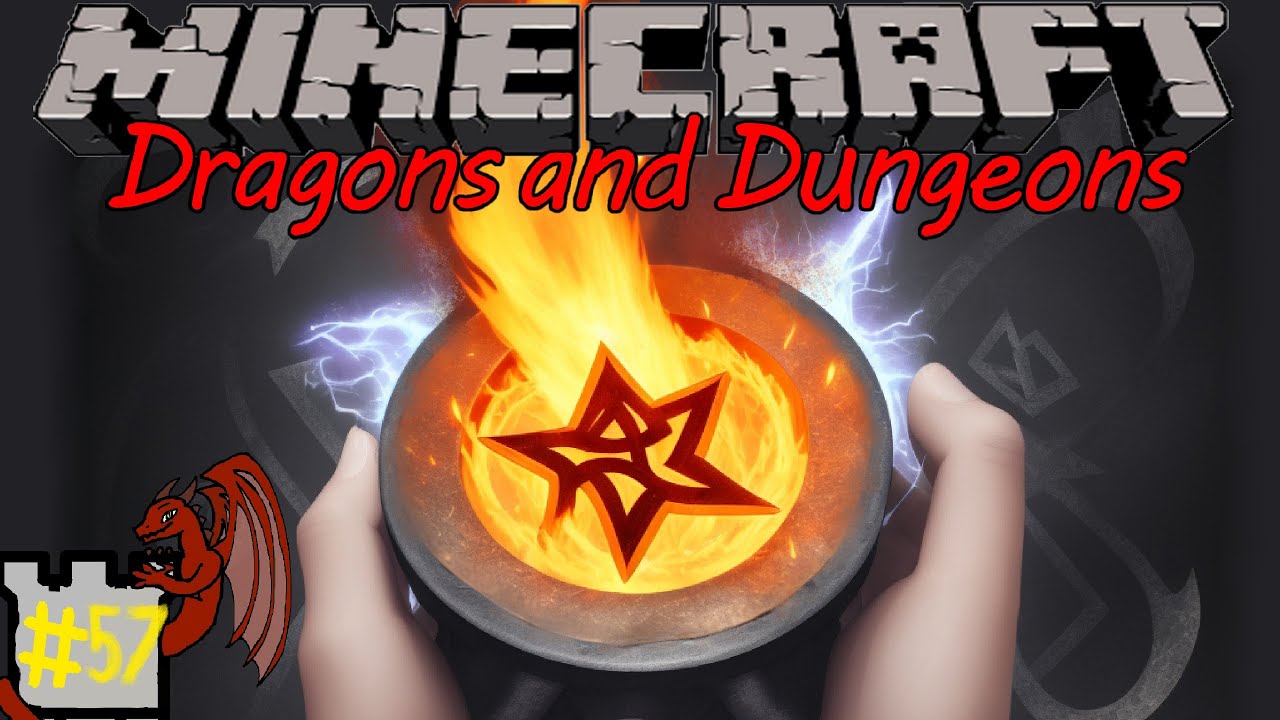Minecraft. Dragons and Dungeon #57 Rune Magic - YouTube