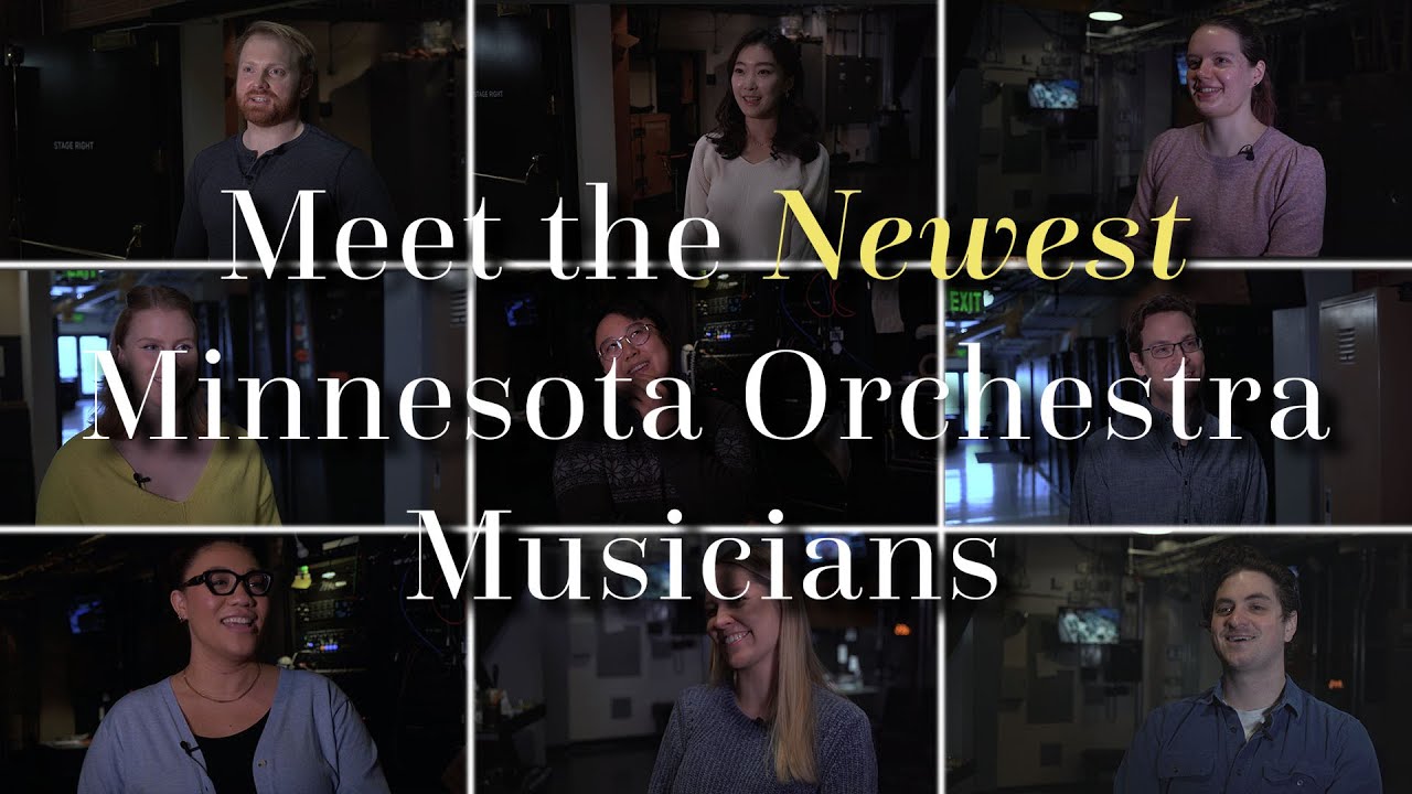 Meet the Newest Minnesota Orchestra Musicians