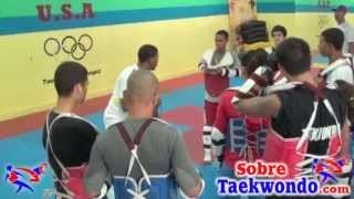 Entrenamiento de Taekwondo con Gabriel Mercedes