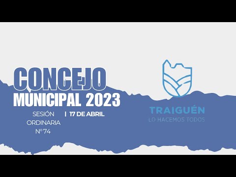 Concejo Municipal Sesión