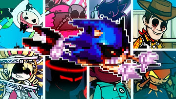 CONFRONTING YOURSELF FF MIX but Every Turn a Different Character Sings🎙 (FNF Conf.Yourslf BETADCIU)