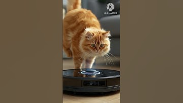 "Cat vs Robot Vacuum 😂 Who Wins?😃😃😃😃😄😅😅😅😹😹😸"#aivideo #aicartoon #aishorts #ai #aiviralshort #foryou