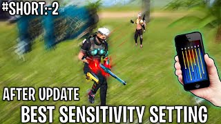 Best Sensitivity After Update para SAMSUNG A3 A5 A6 A7 J2 J5 J7 S5 S6 S7 S9 A10 FREEFIRE shorts
