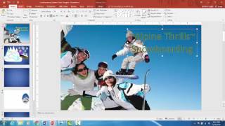 Adding WordArt to a Presentation