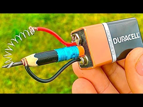 How To Make SOLDERING IRON With Pencil