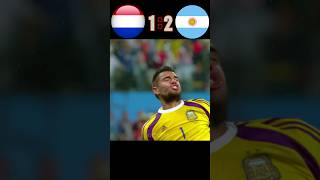 Argentina 🆚️ Netherlands |Argentina Qualify For World Cup 2014  #Shorts #Football