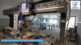 Automatic edge polishing machine