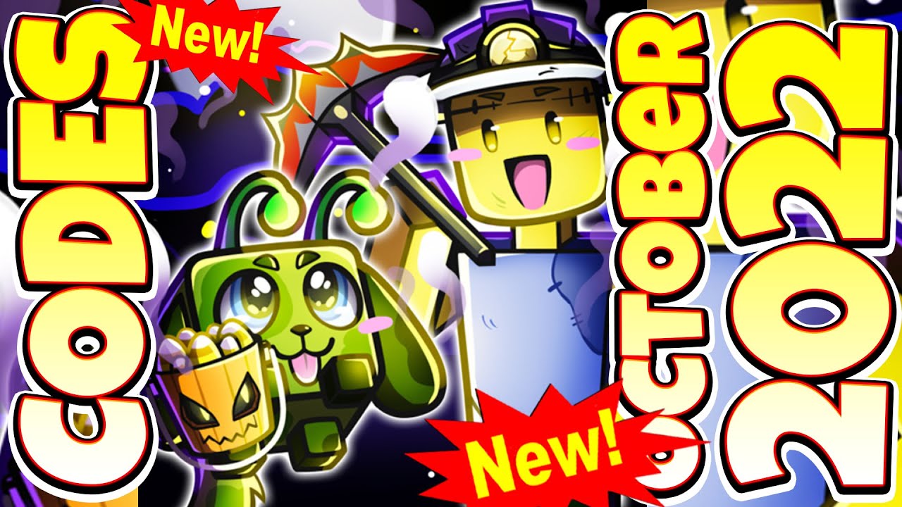 NEW CODES HALLOWEEN Mining Simulator 2 Roblox GAME ALL SECRET CODES ALL WORKING CODES 