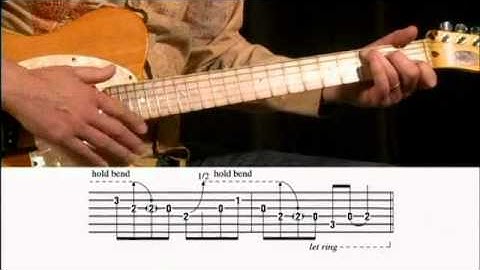 Bent Country Licks Guitar Lesson @ GuitarInstructor.com (preview)