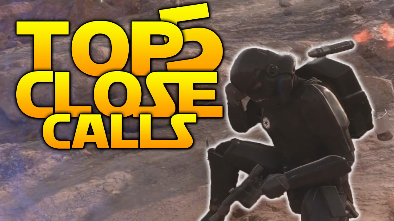 Star Wars Battlefront Top 5 CLOSE CALLS!