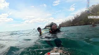 Drone View of Diving - Carribbean Tour - IShowSpeed