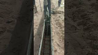 Amazing work pouring concrete beam #construction #pouringconcrete #structure