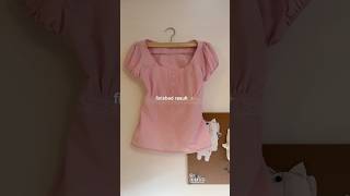 Iris babydoll top 💖 pattern is available on my etsy :3 #sewingprojects #diy