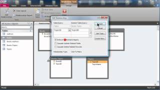 Access Database with 5 Tables