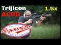 Trijicon acog 15x ta45 optic review red dot replacement